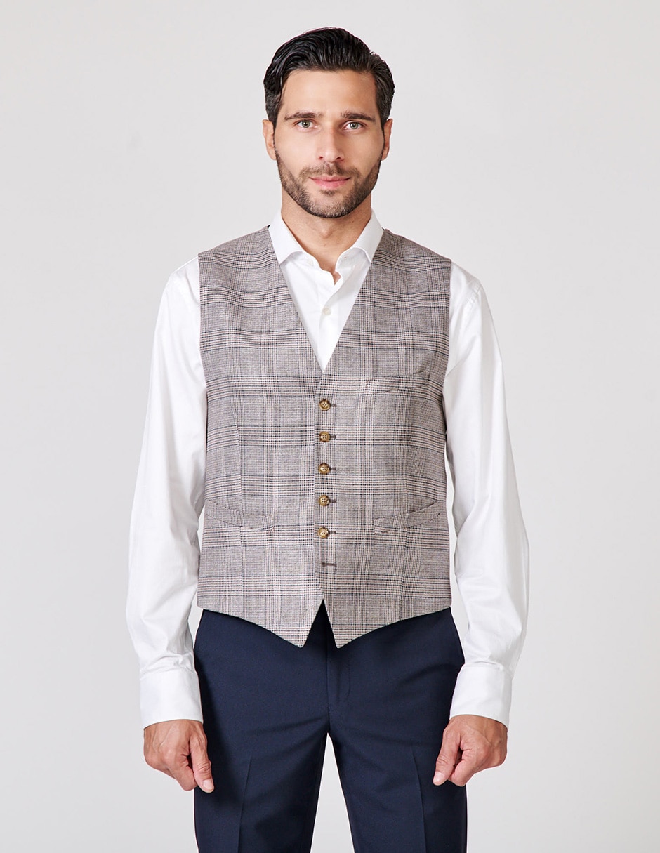 Chaleco con bolsillos para hombre