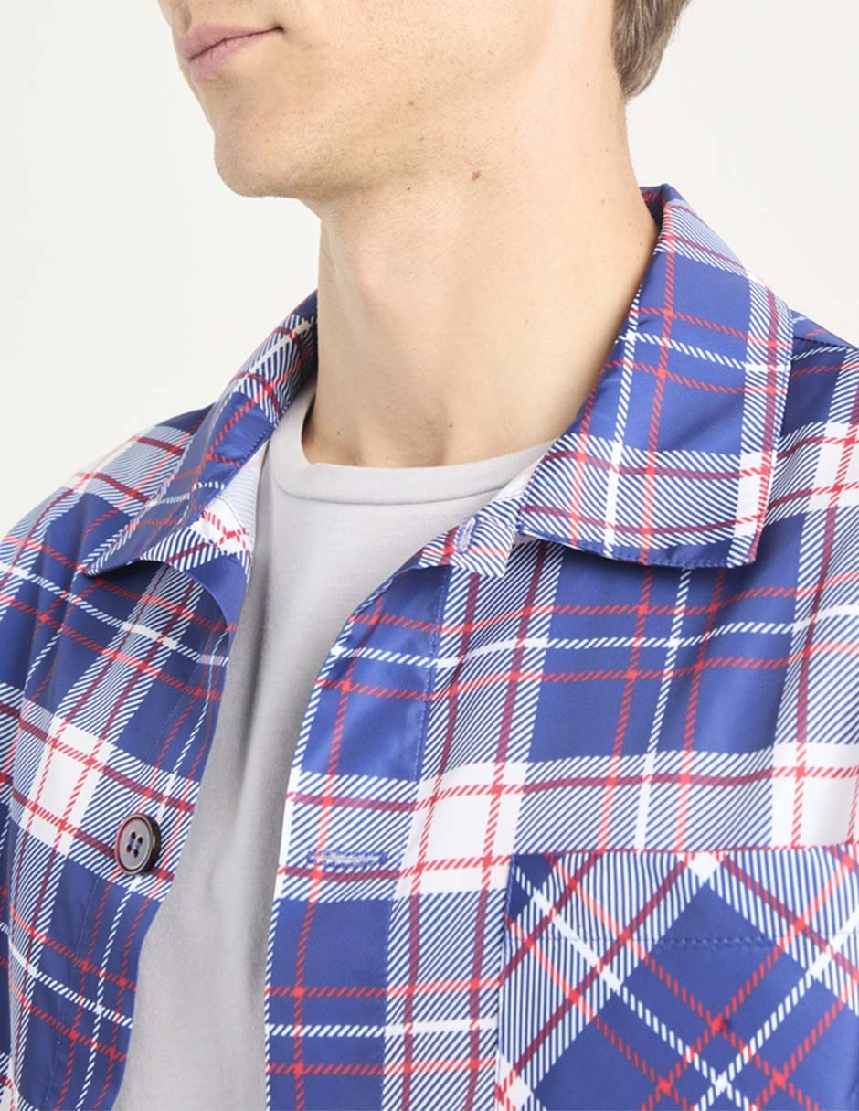 Camisa casual manga larga para hombre 4