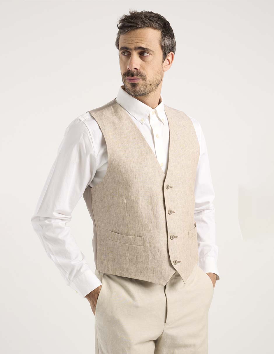 Chaleco con bolsillos para hombre 1