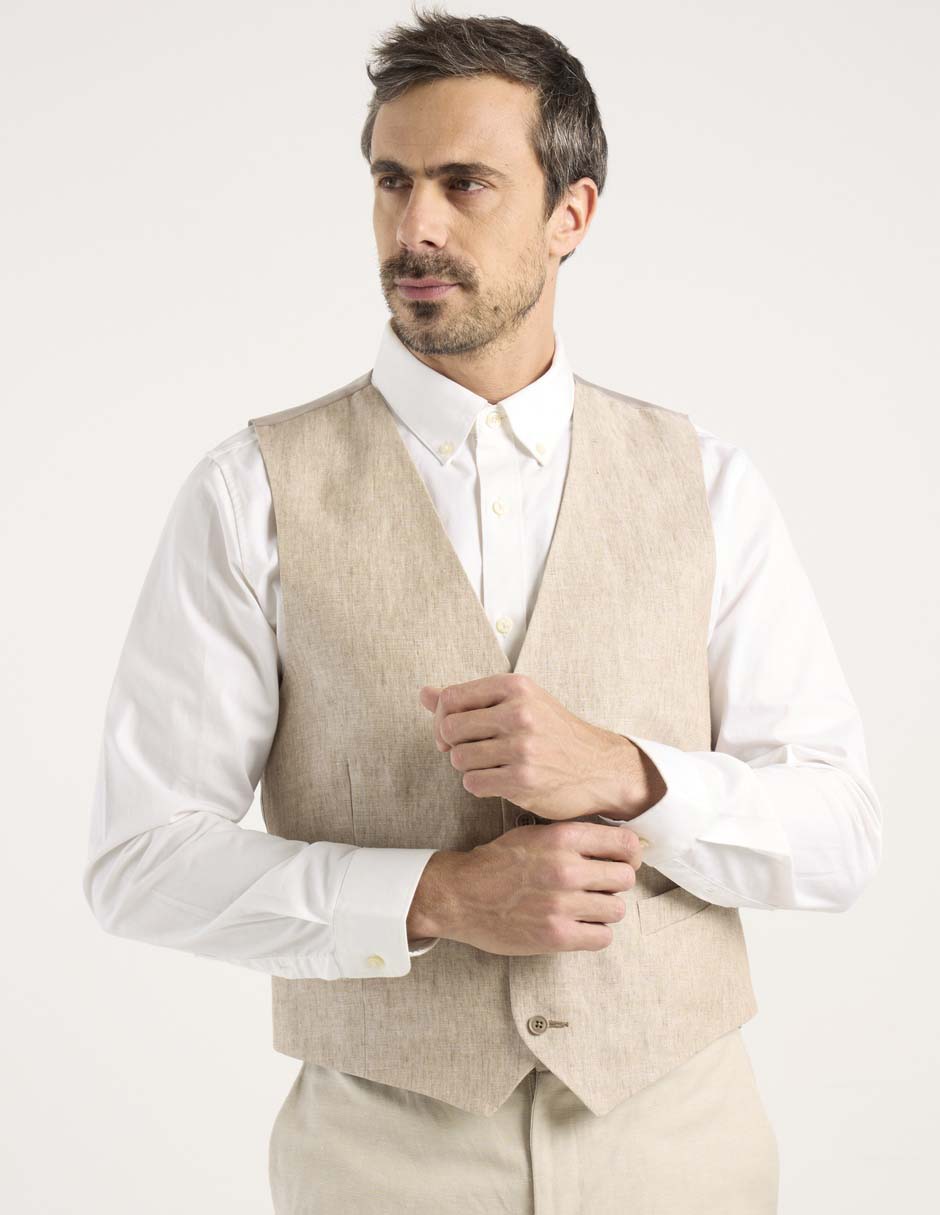 Chaleco con bolsillos para hombre 7