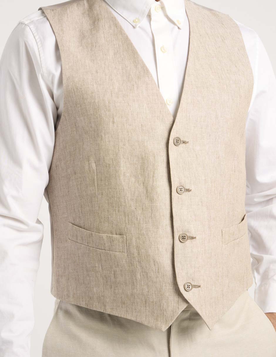 Chaleco con bolsillos para hombre 9
