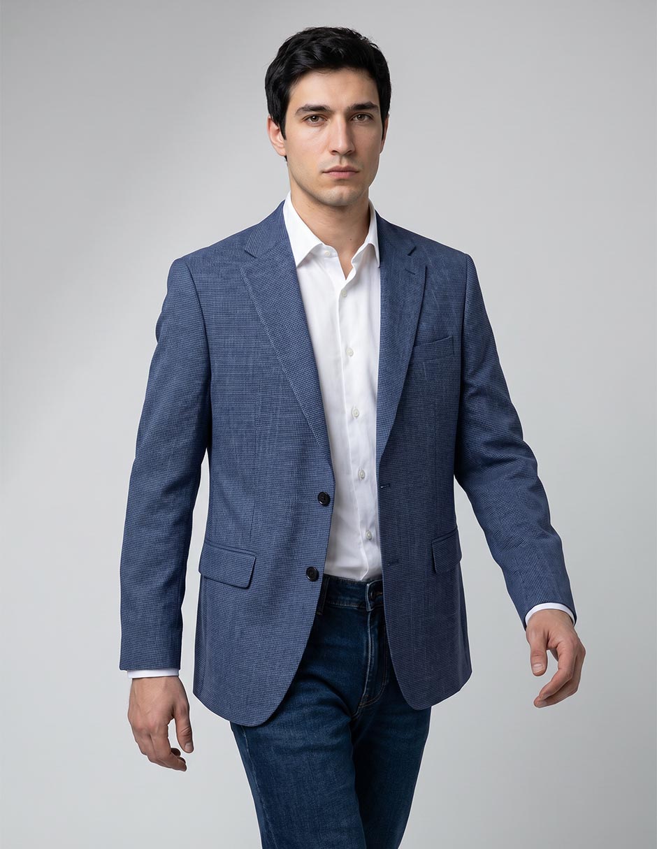 Saco Business Casual Para Hombre