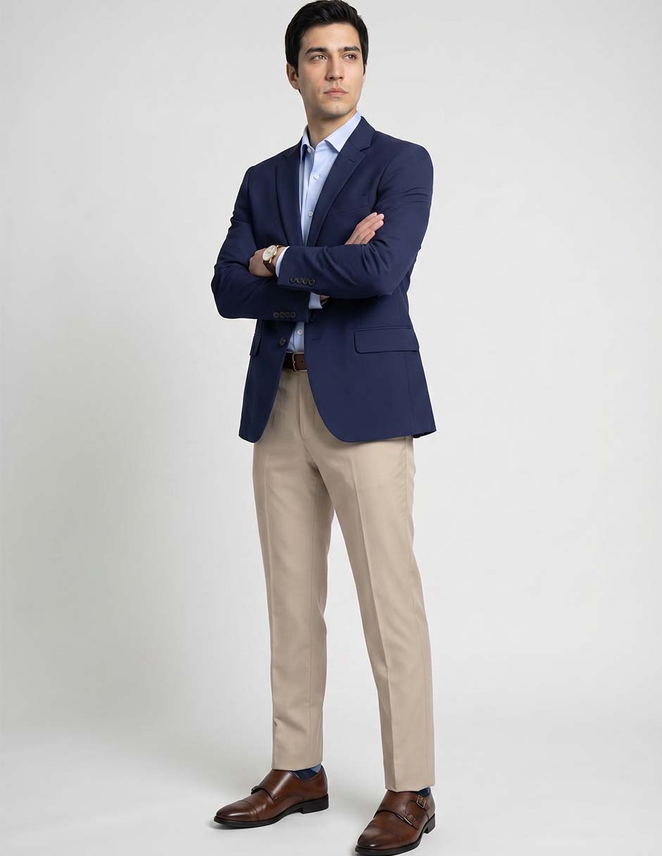 Saco business casual perry ellis para hombre