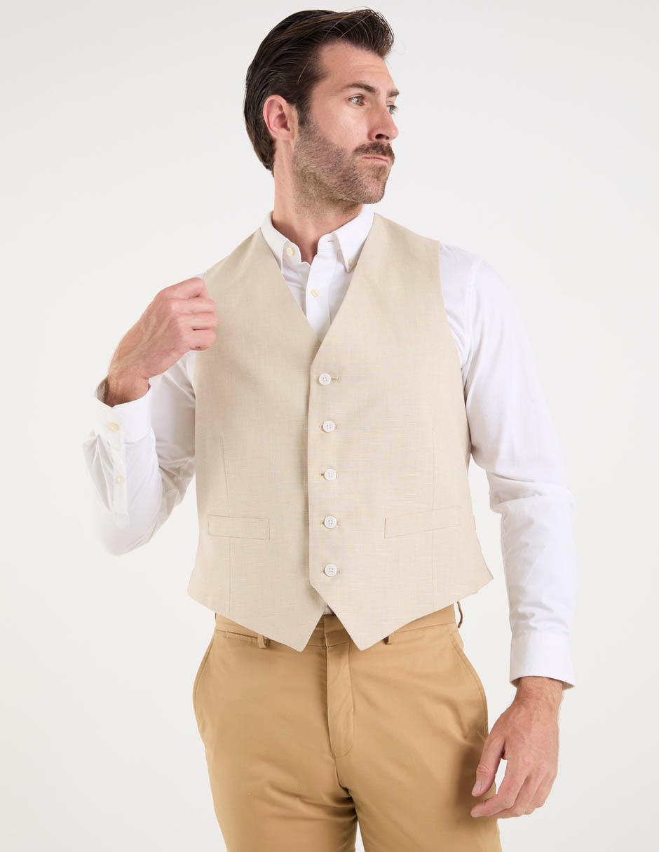 Chaleco con bolsillos para hombre