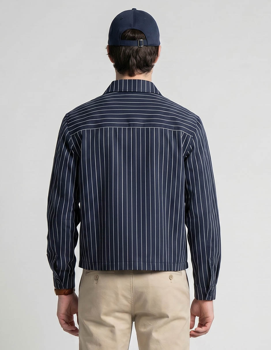 Camisa casual jack & paul manga larga para hombre