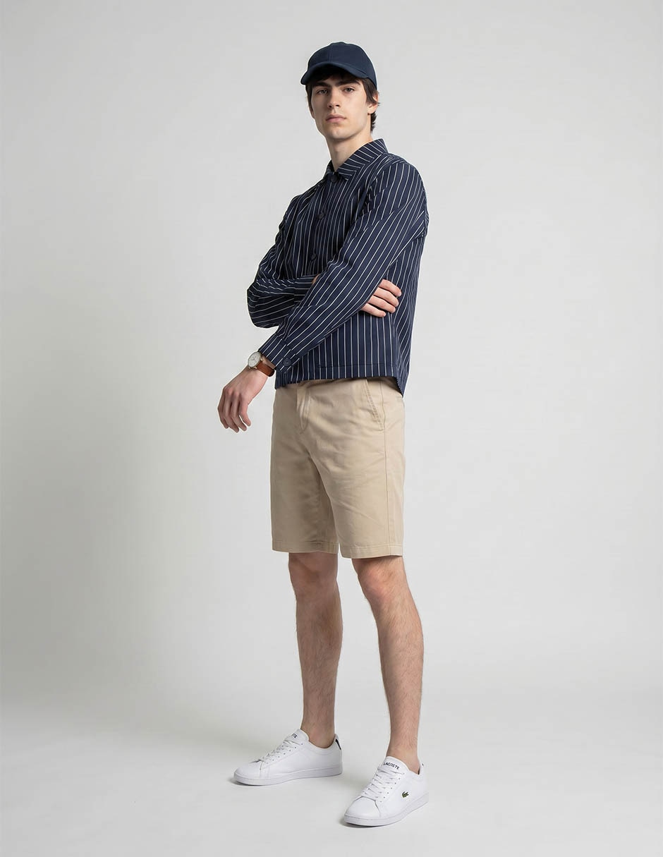 Camisa casual jack & paul manga larga para hombre