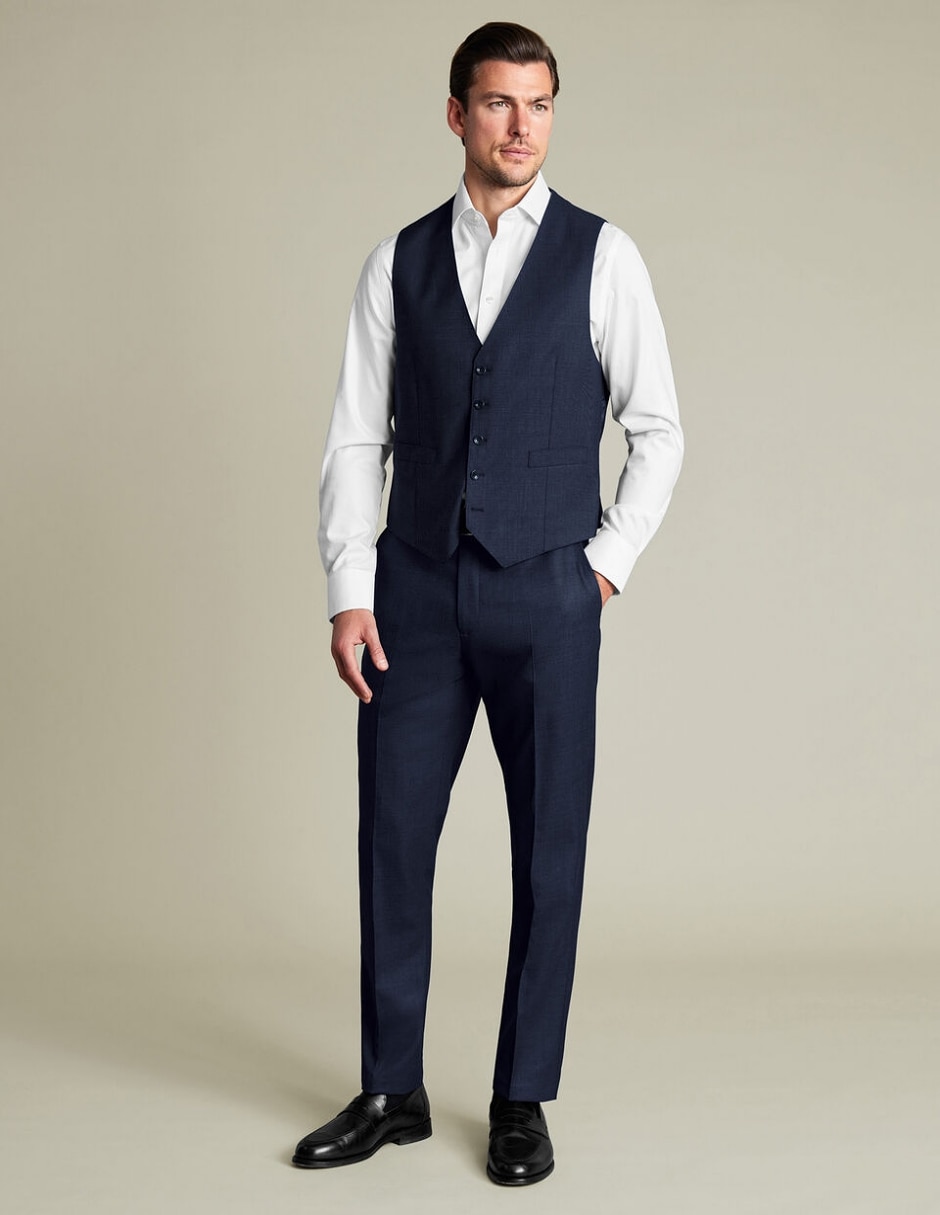 Chaleco Charles Tyrwhitt con bolsillos para hombre
