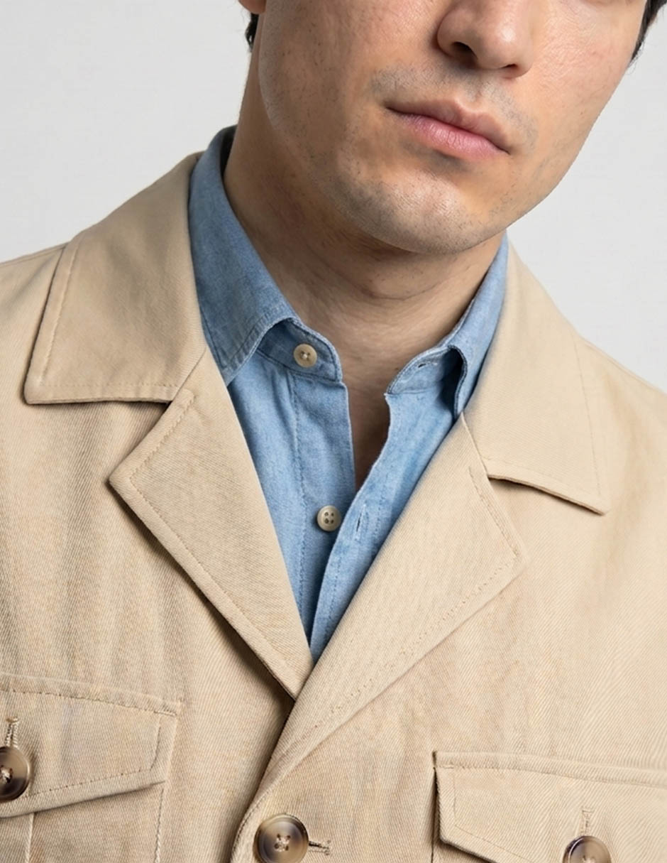 Saco business casual Zanetti para hombre
