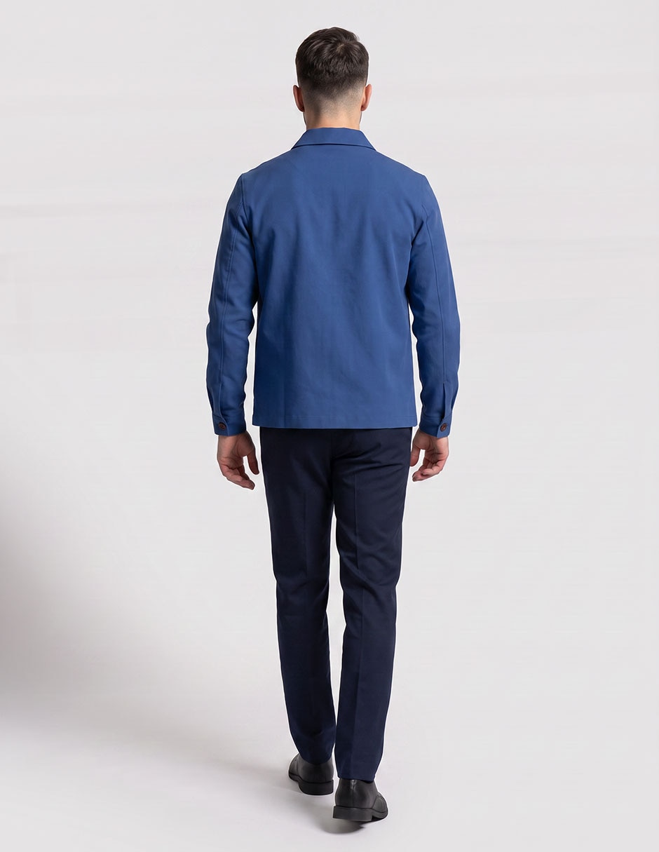 Camisa marga larga para hombre